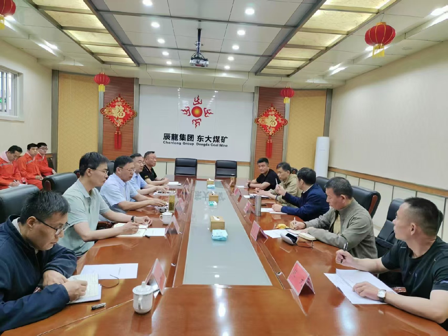 東大煤礦順利通過兼職救援隊標準化定級復查